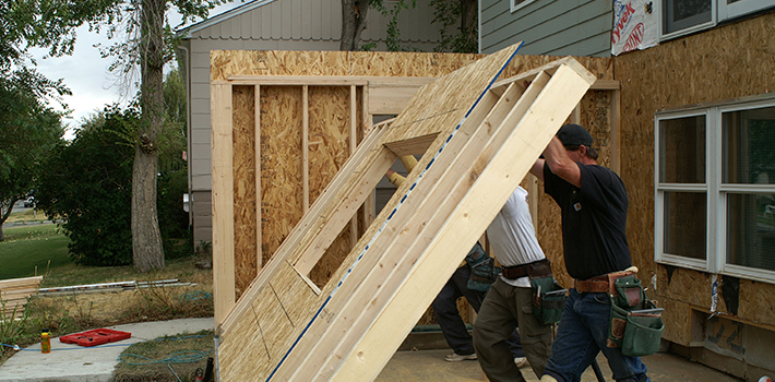 Agrandissement de structure de garage Varennes.