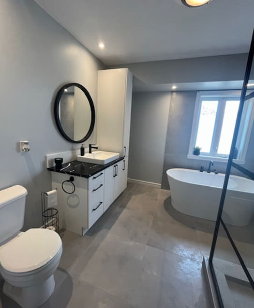 Rénovation salle de bain Boucherville Varennes Rive-Sud