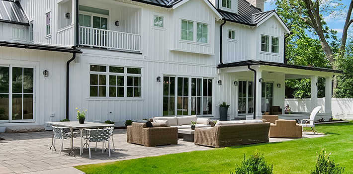 Revêtement extérieur et aménagement de terrasse Varennes.